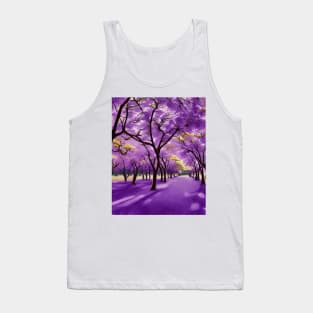 Jacarandas In Bloom Tank Top